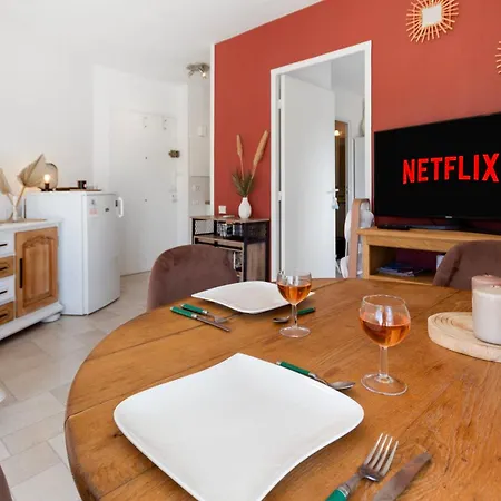 Les Amandiers - Hypercentre - Terrace - Parking - Cosy Apartment *